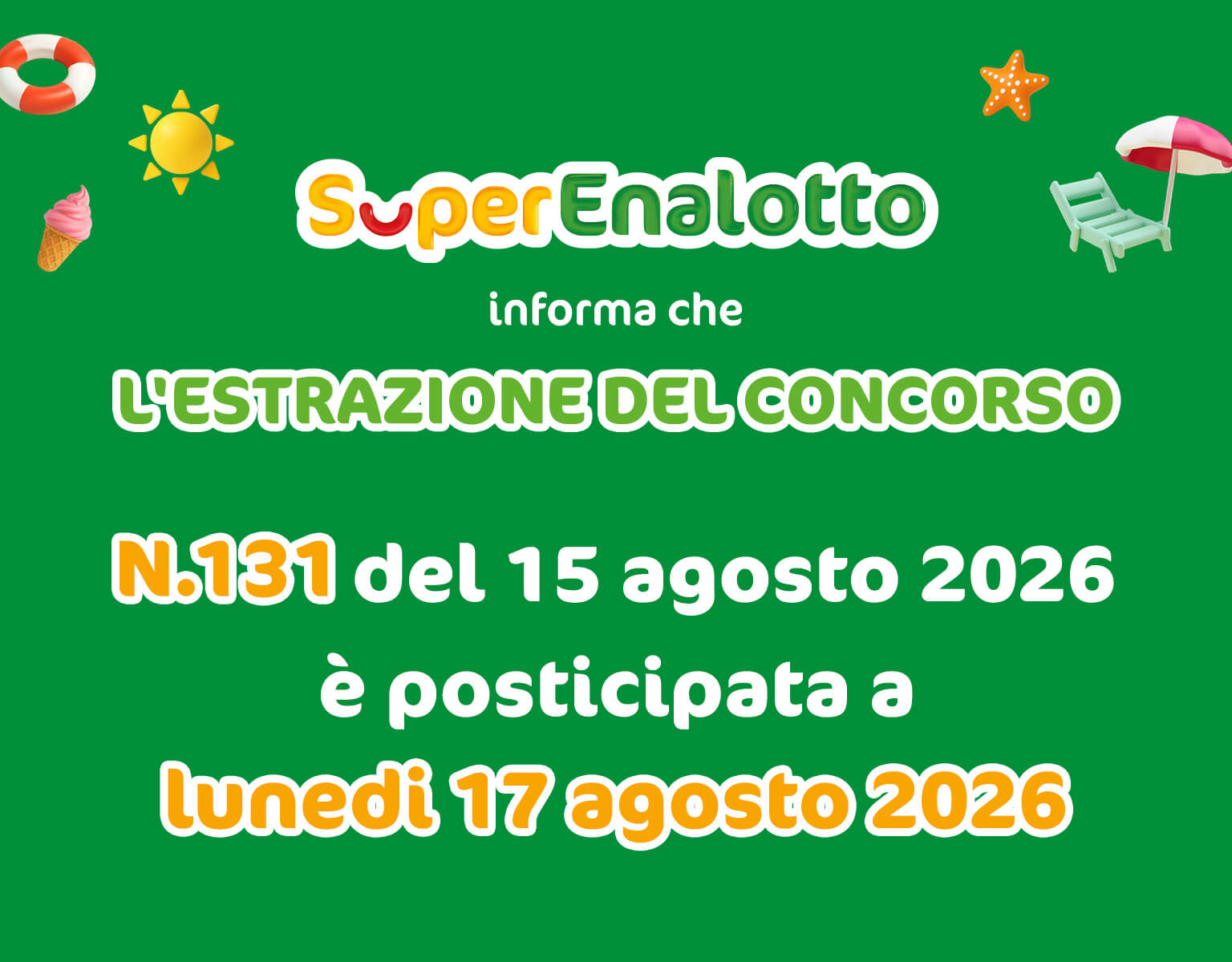 Notizia SuperEnalotto